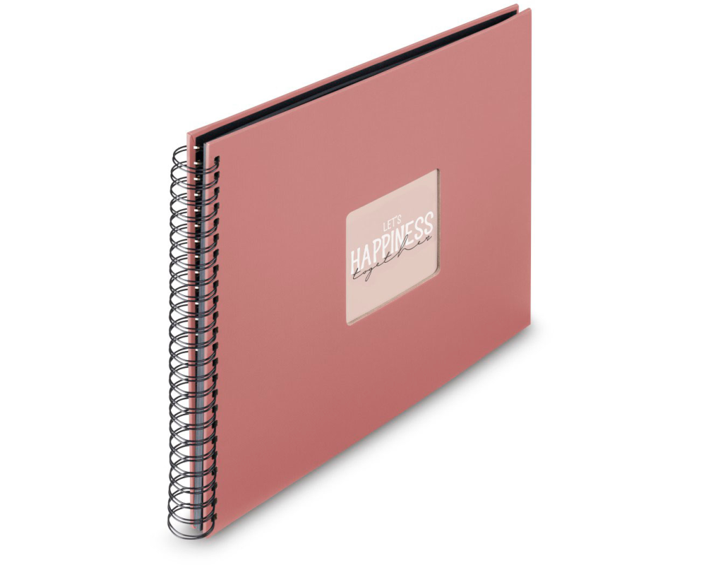 HAMA Spiralalbum Fine Art 36x32cm 9859 terra 25 Blatt