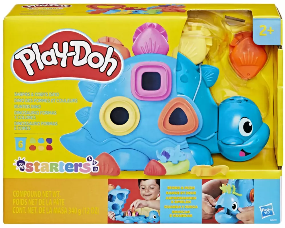 Play-Doh Knetspielzeug Bunter Dino
