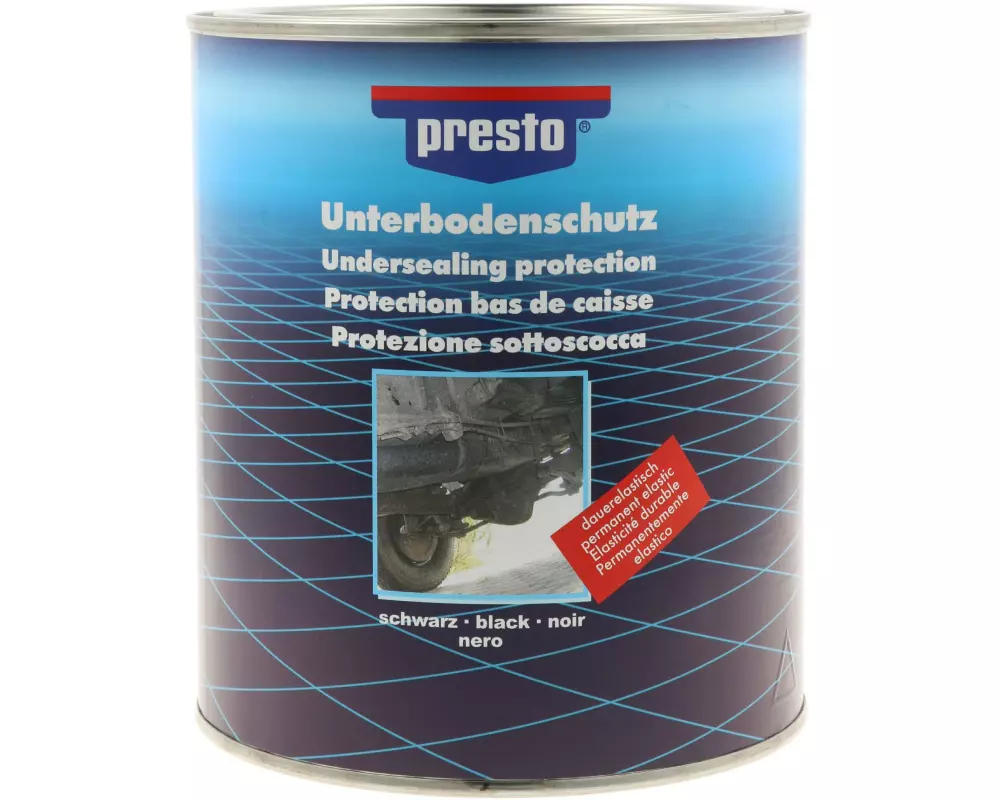 Presto Unterbodenschutz Bitumen schwarz 2.5 kg