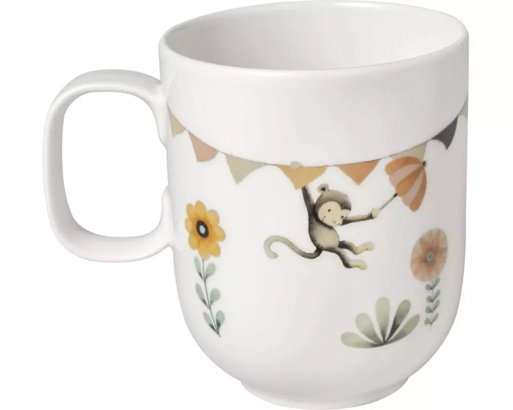 Villeroy & Boch Kindertrinkbecher Roar Lion 280 ml, 6 Stück, Orange