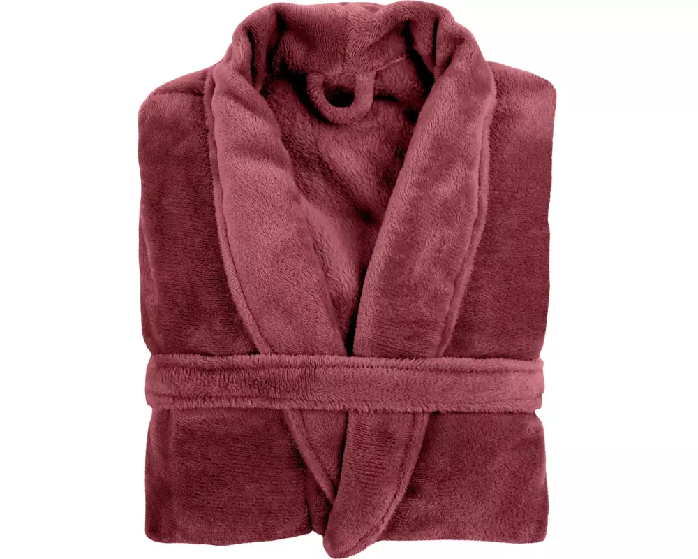 Tiseco Bademantel Cosy L/XL, Bordeaux