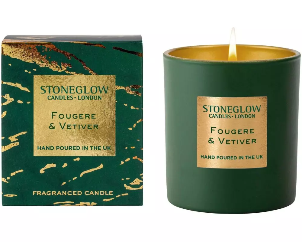 Stoneglow Duftkerze Fougere & Vetiver 220 g