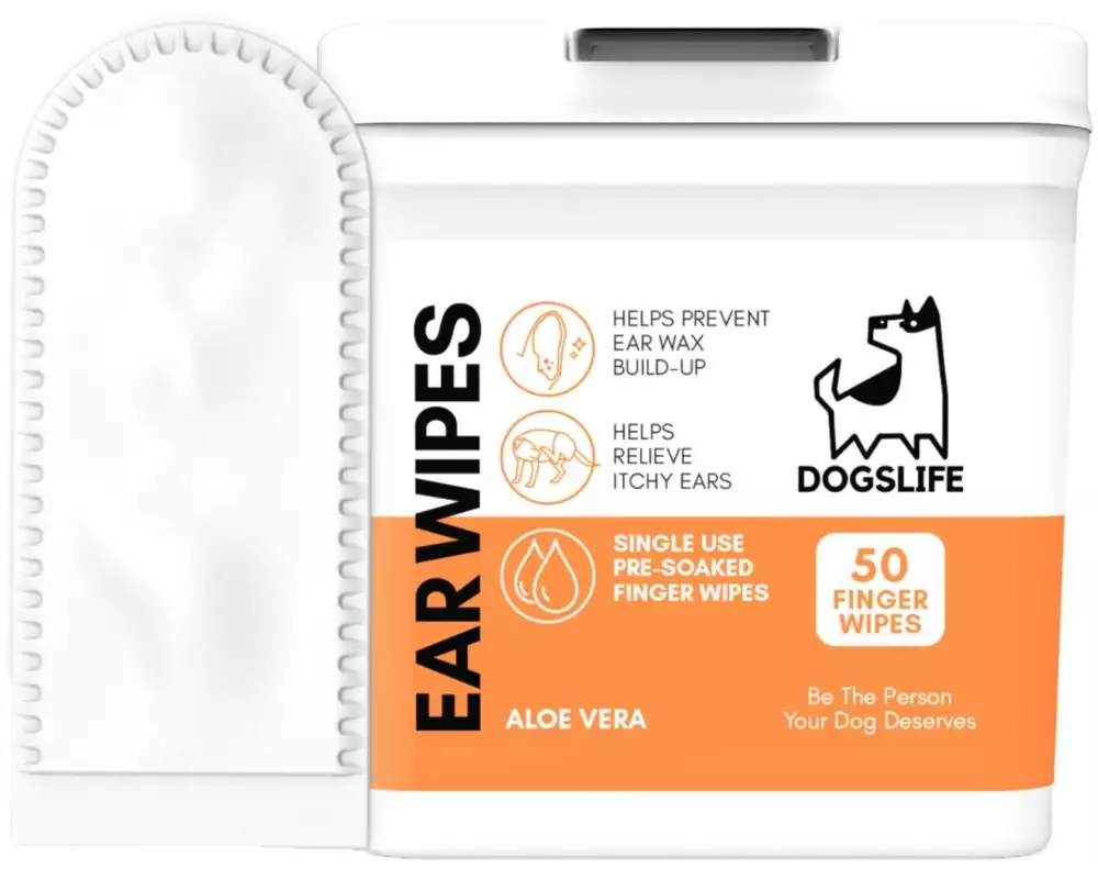 DogsLife Ohrenreiniger Ear Wipes 50 Stück