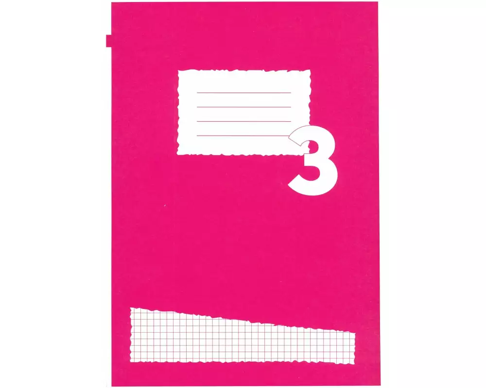 office focus Schulheft FSC A4, Kariert, Rot, 10 Stück