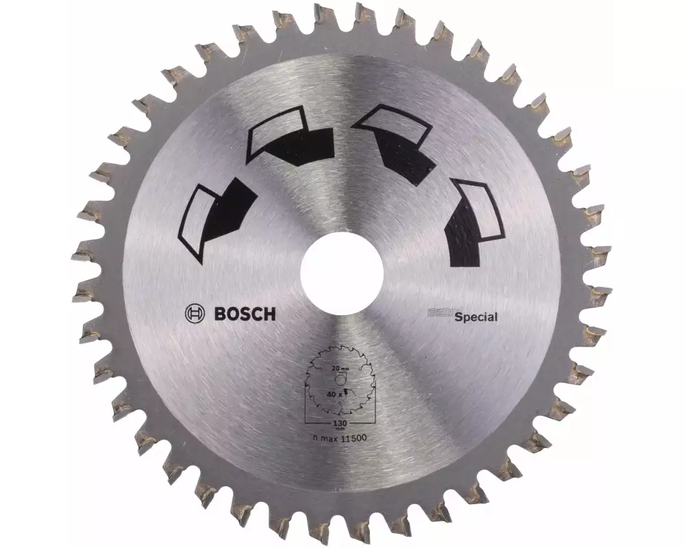 Bosch Kreissägeblatt Spezial 130 x 20 mm, Z 40