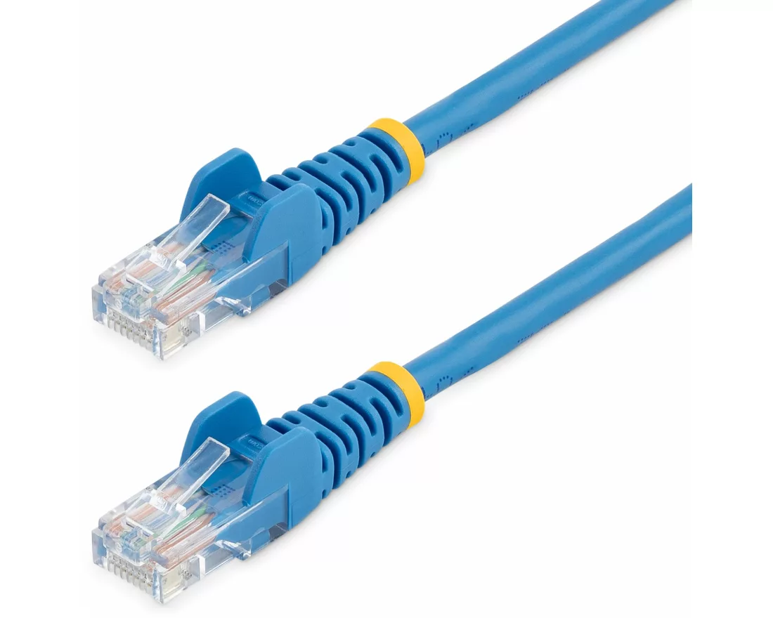 StarTech.com 45PAT50CMBL Netzwerkkabel Blau 0,5 m Cat5e U/UTP (UTP)