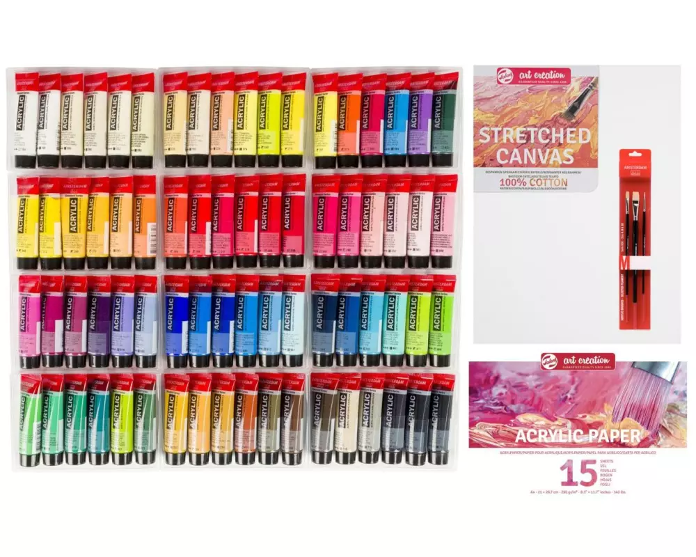 Amsterdam Acrylfarbe Geschenkset 20 ml, Mehrfarbig