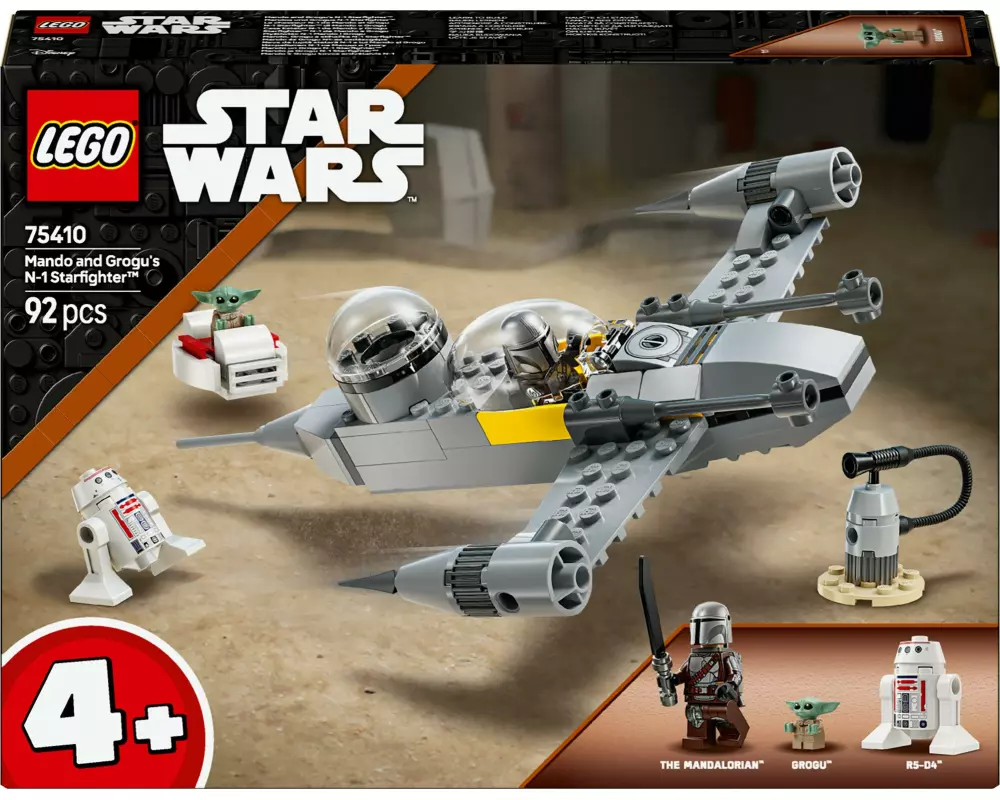 LEGO® Star Wars Mandos und Grogus N-1 Starfighter 75410