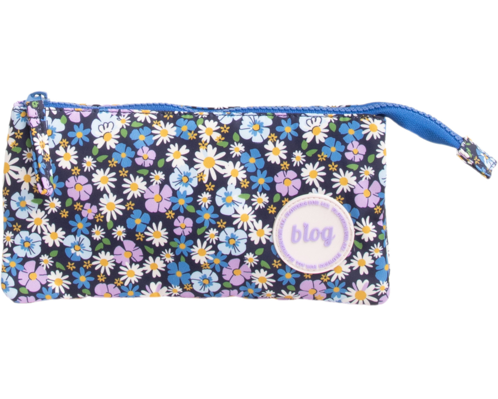 ANCOR Etui Tripel Flowers 124057 B'Log 22x11x2cm