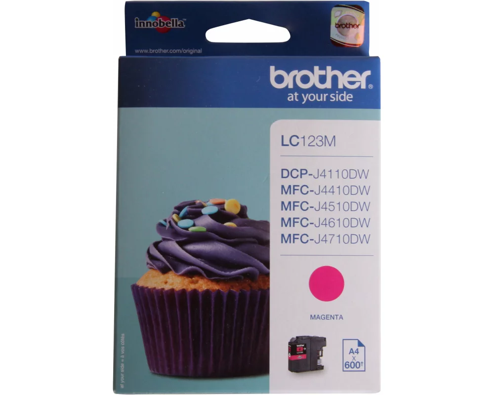Brother Tinte LC-123M Magenta