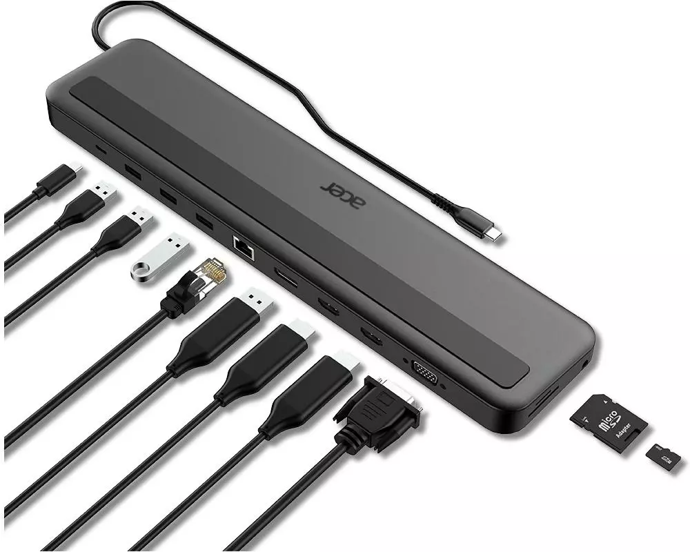 Acer Dockingstation USB-C 13-in-1 Triple Display Dock