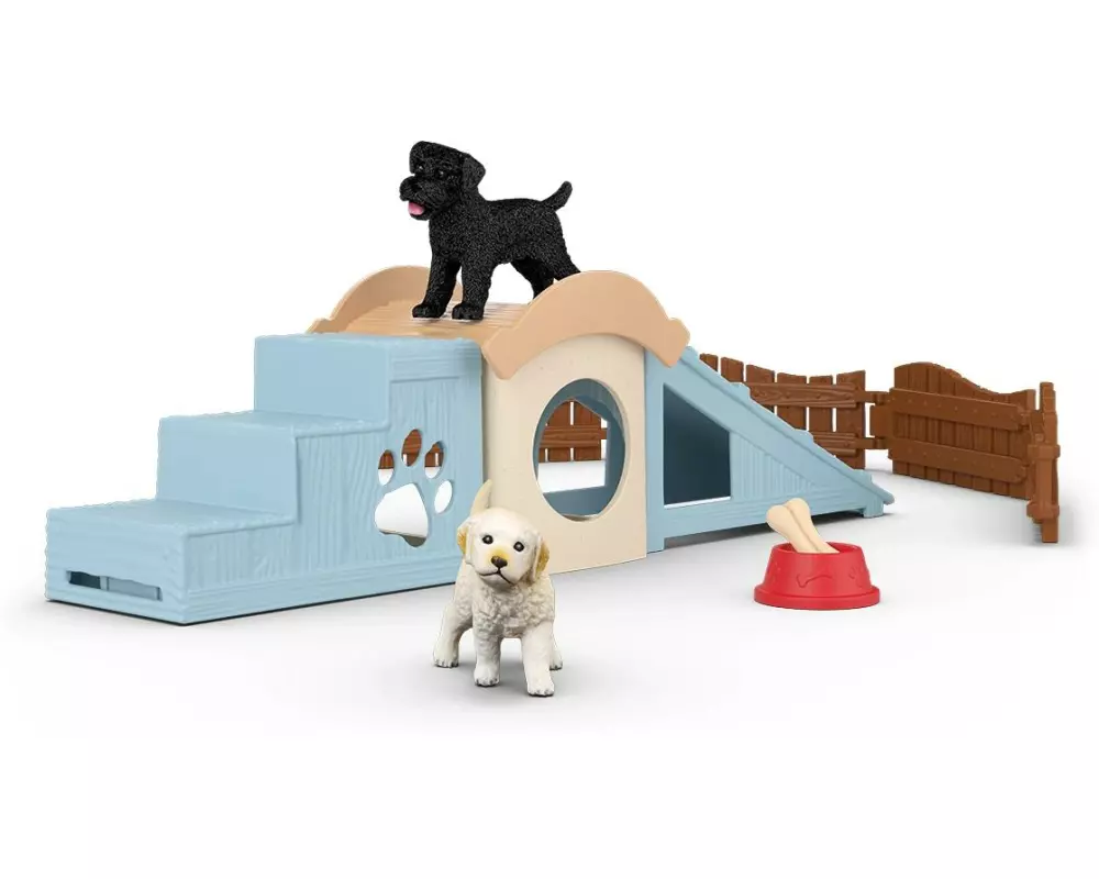 Schleich Spielfigurenset Abenteuerzeit für Welpen