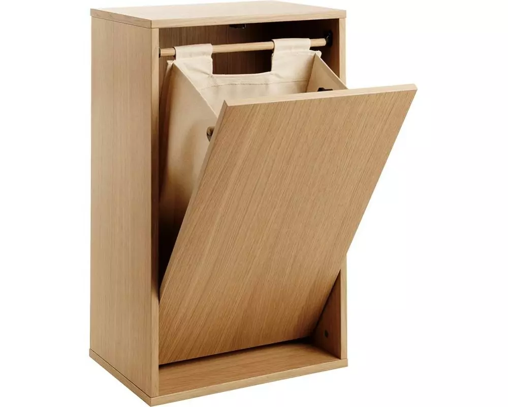 ReCollector Wäschebox, 80 l, Nordic Oak