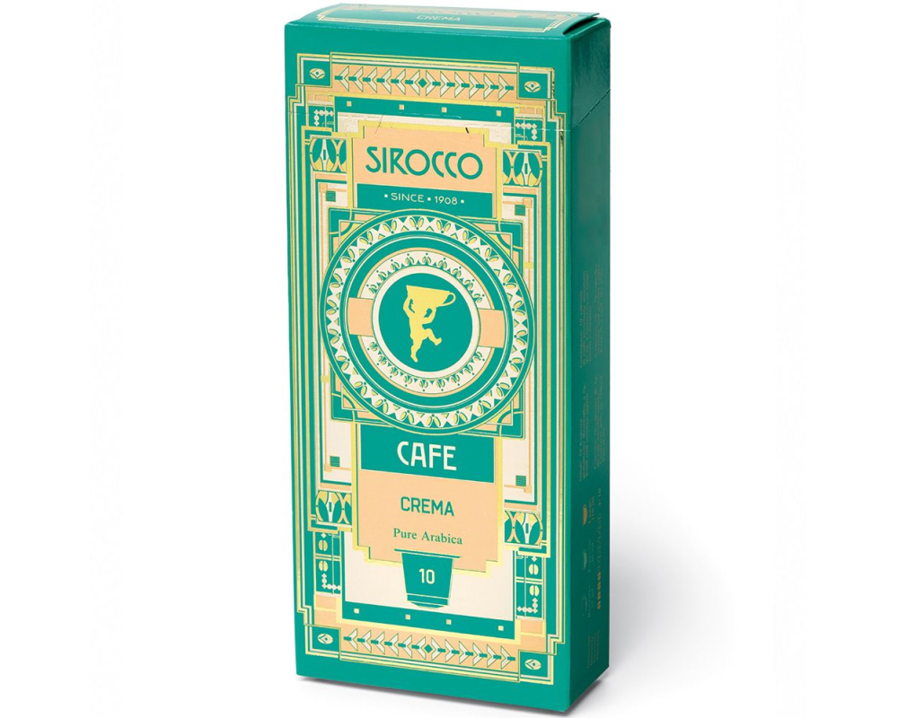 SIROCCO Kaffeekapseln 2921 Café Crema 10 Stk.