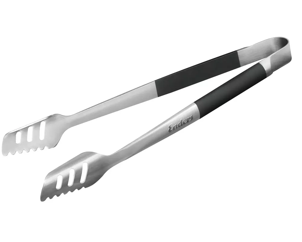 Enders Grillzange Premium Schwarz/Silber
