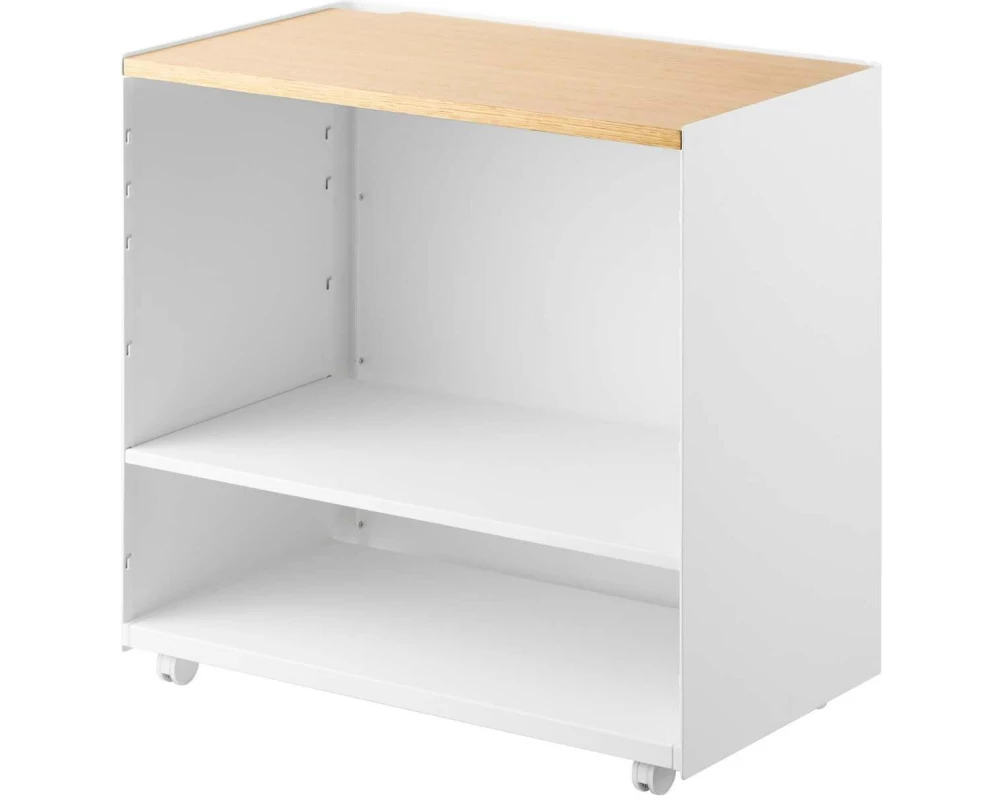 Yamazaki Servierwagen Tower 60.3 x 59 cm, Weiss