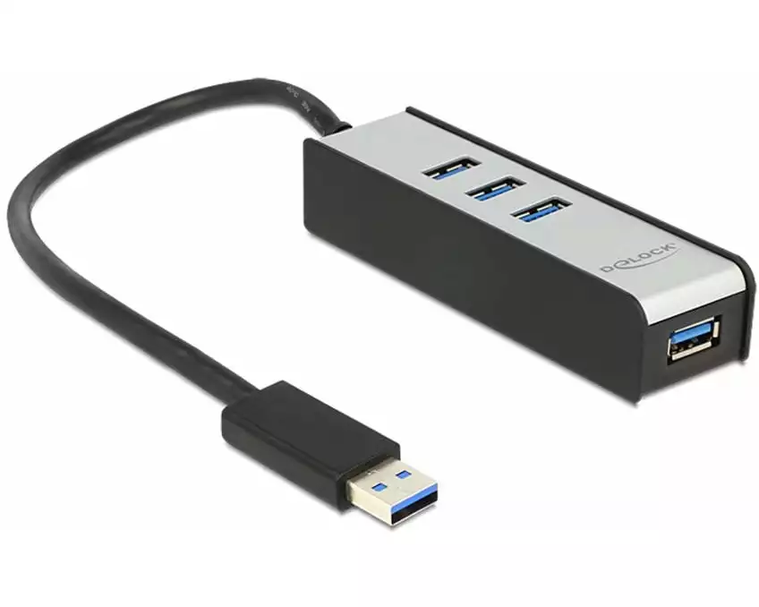 Delock USB-Hub 62534 USB 3.0 - 4x Typ-A