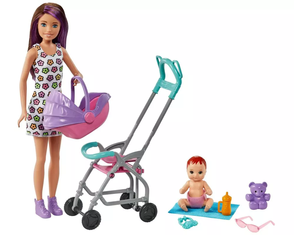 Barbie Spielset Skipper Babysitters Inc. Puppe