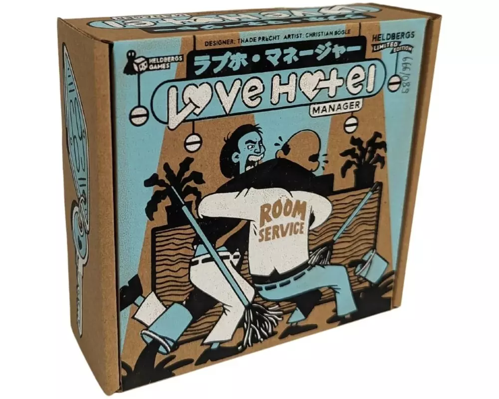 Heldbergs Games Partyspiel Love Hotel Manager