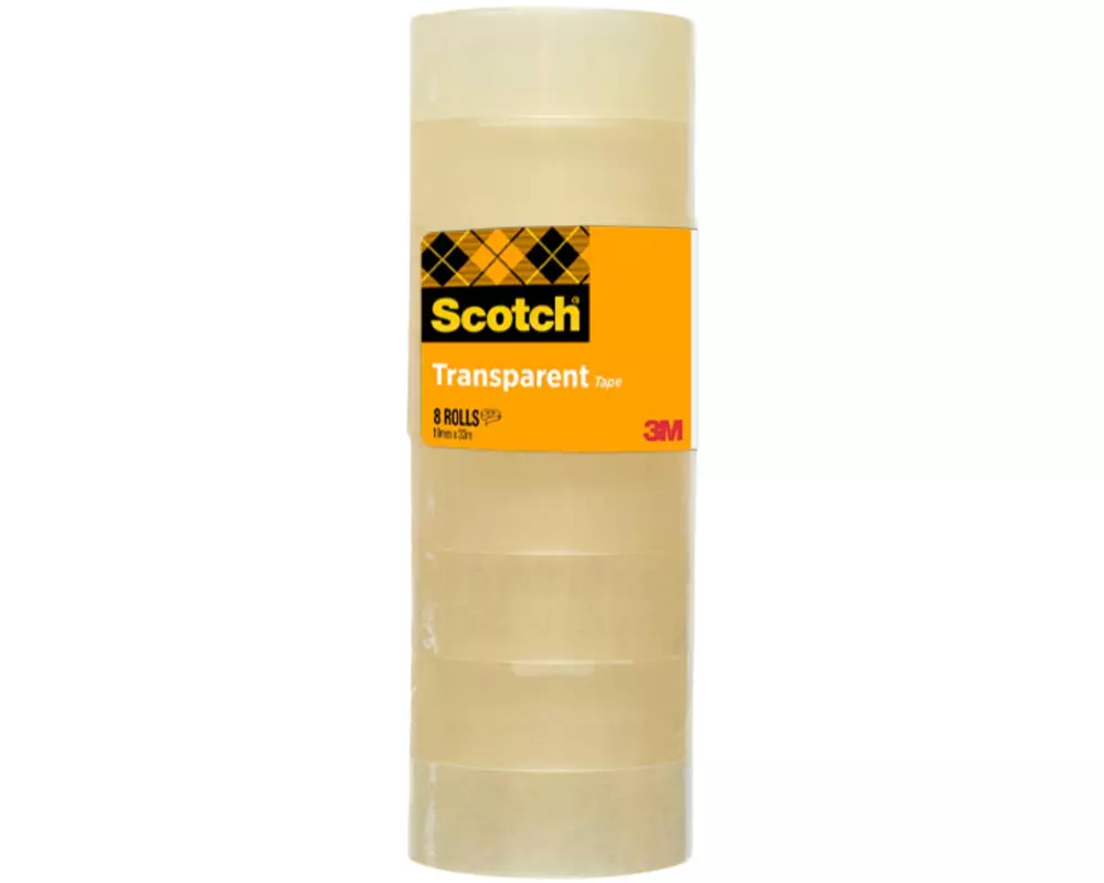Scotch Klebeband 508, 19 mm x 33 m, 8 Rollen