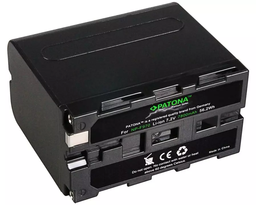 Patona Digitalkamera-Akku Premium für Sony Kameras NP-F970