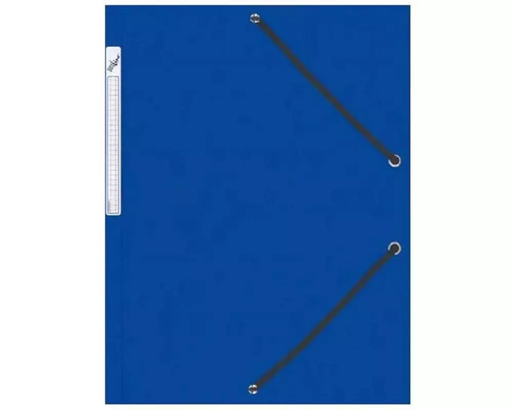 Büroline Gummibandmappe Kunststoff, A4 Blau