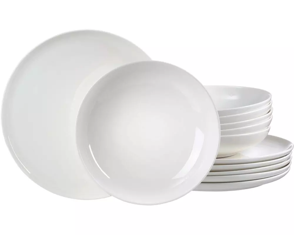 Ritzenhoff & Breker Speiseteller Skagen 12-teilig, Weiss