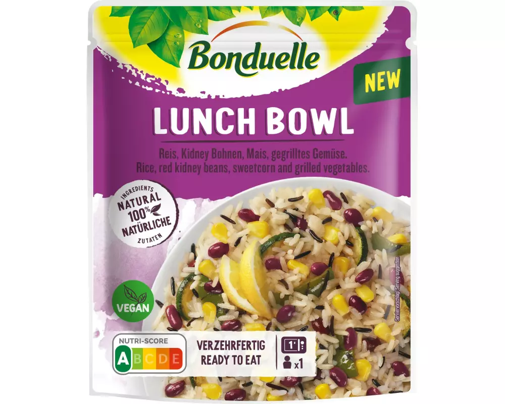 Bonduelle Fertiggericht Lunch Bowl Reis 250 g