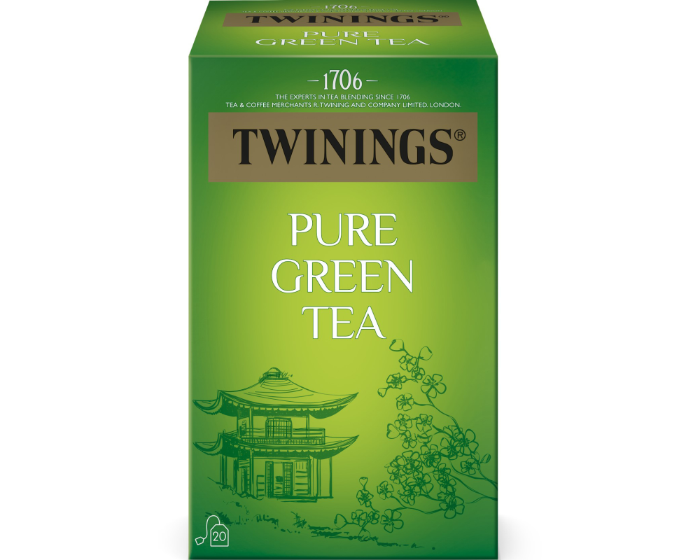 TWININGS Pure Green Tea 100017999 Beutel 2g, 20 Stk.