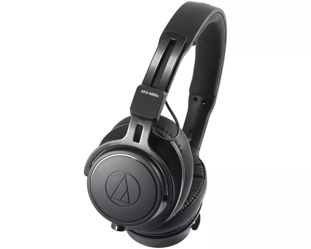 Audio-Technica On-Ear-Kopfhörer ATH-M60X Schwarz
