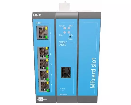 INSYS icom MRX3 DSL-B modularer VDSL-/ADSL-Router Annex J/B VPN-Option