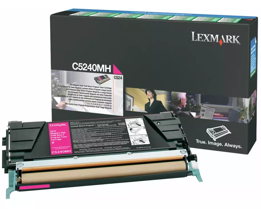 LEXMARK C524, C532, C534 Toner magenta high Capacity 5.000 pages return
