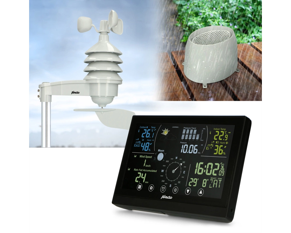 Alecto Wetterstation WS3875