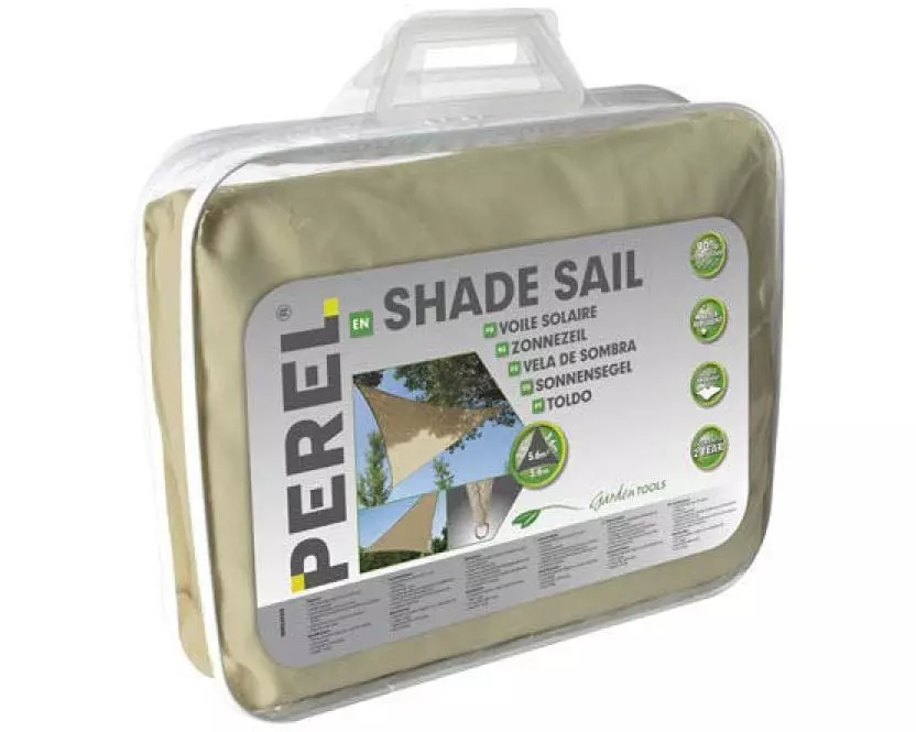 Perel Sonnensegel 360 cm, Dreieck