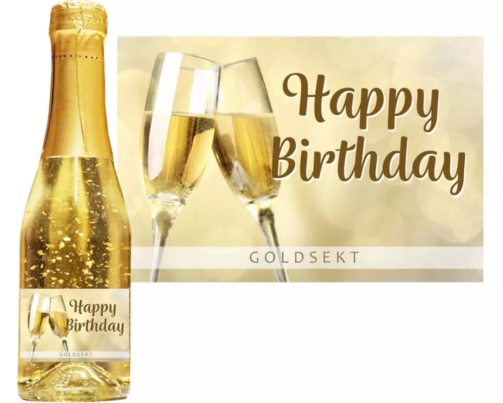 Trendcompany Geschenkidee Happy Birthday 2 dl