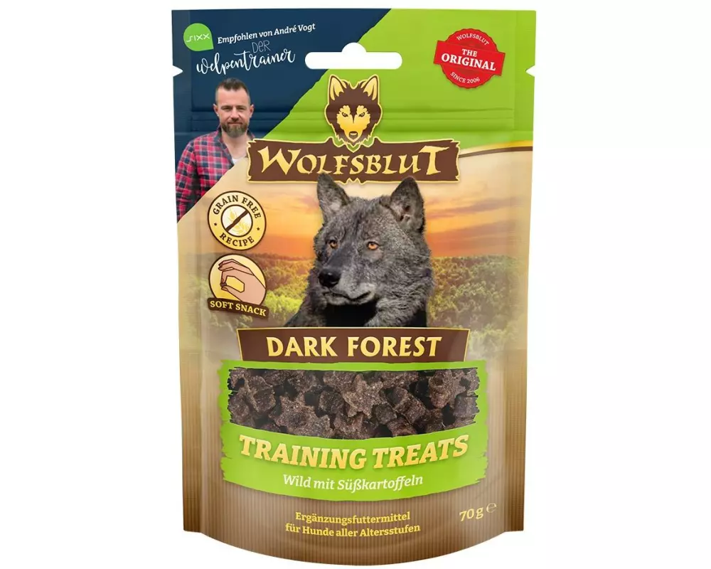 Wolfsblut Snack Training Treats Dark Forest, 70g