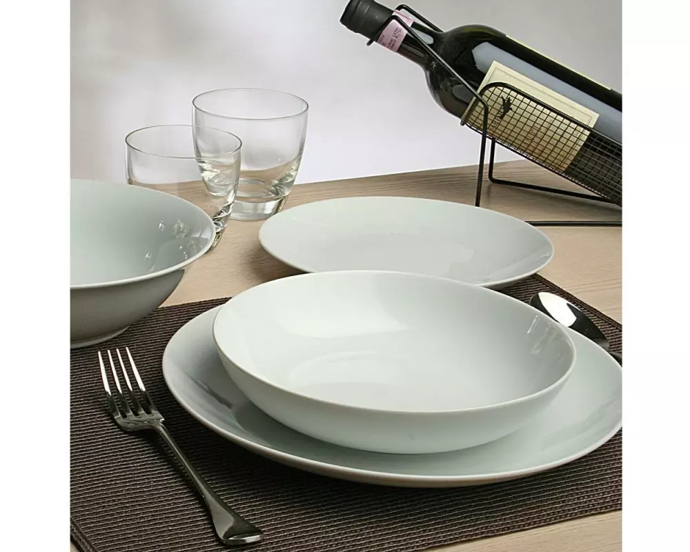 Tognana Speise-Service Tognana Geschirrset Bianco 19-teilig, Weiss