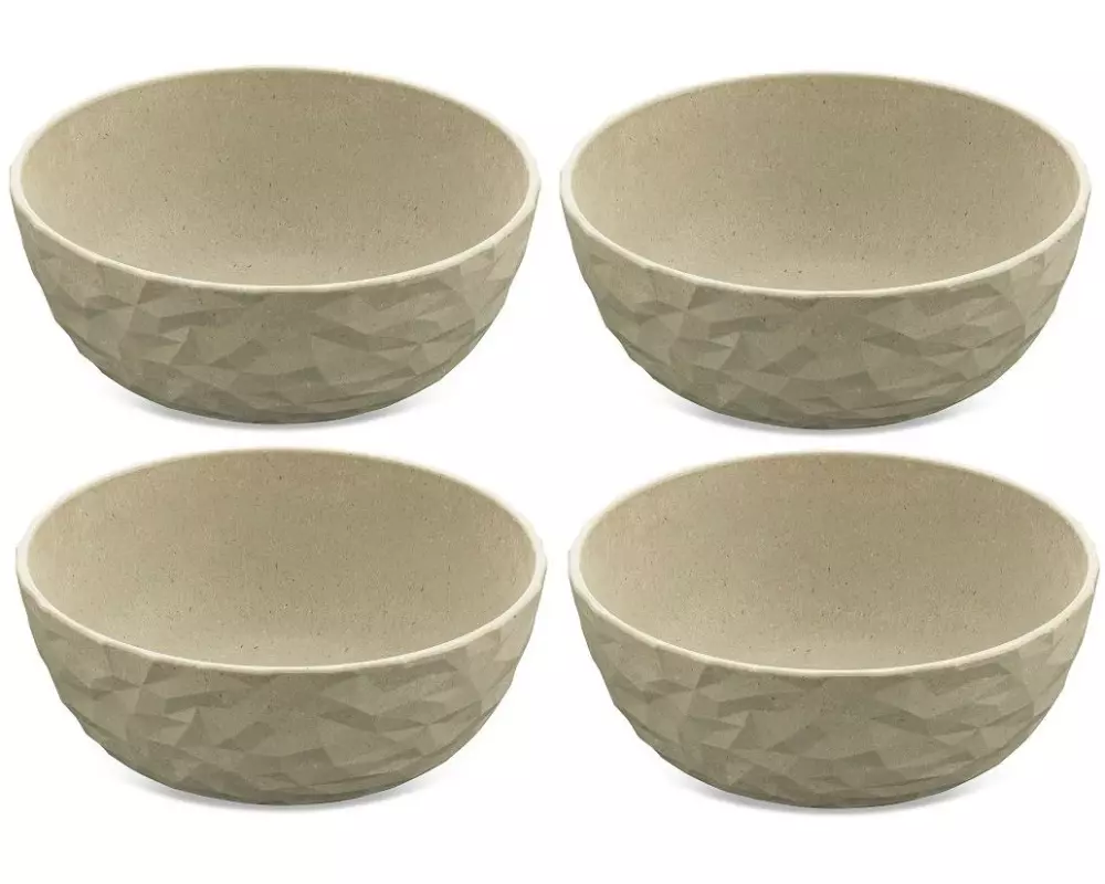 Koziol Schale Club 16.2 cm, 4 Stück, Sand/Gelb