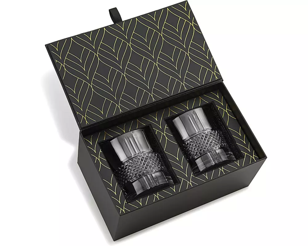 R.O.C.K.S. Whisky-Set Reserve 340 ml, 2 Stück, Transparent