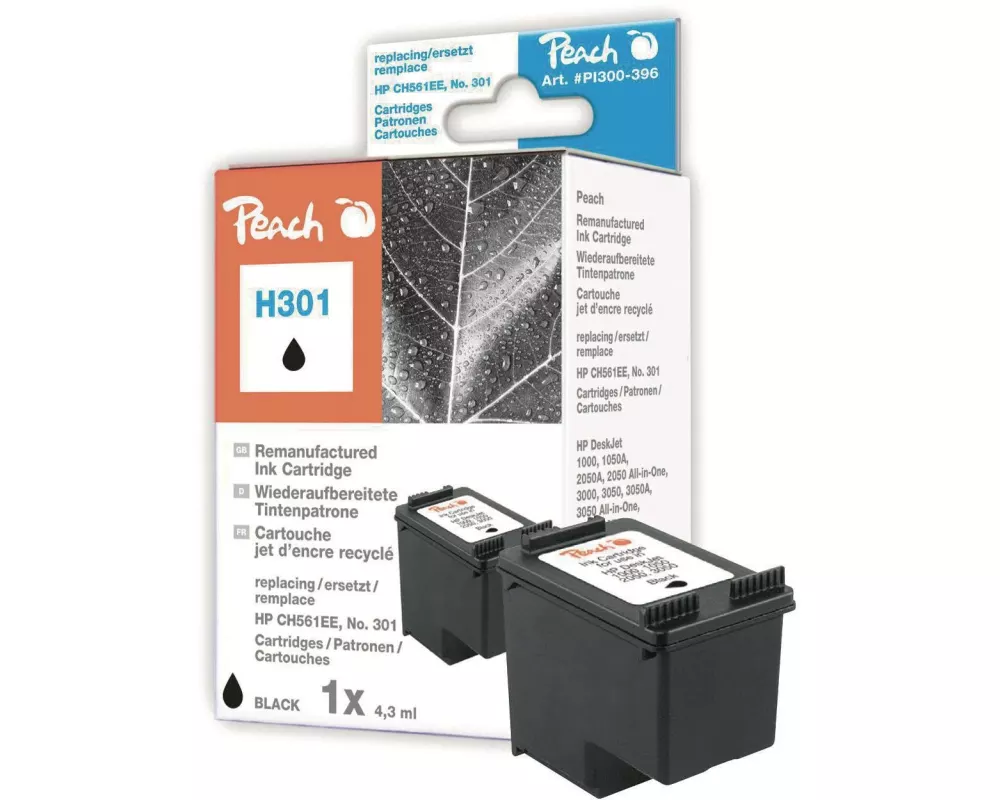 Peach Tinte HP Nr. 301 (CH561EE) Black