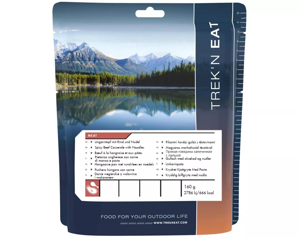 Trek 'N Eat Hauptgericht Ungarischer Eintopf mit Rindfleisch und Nudeln