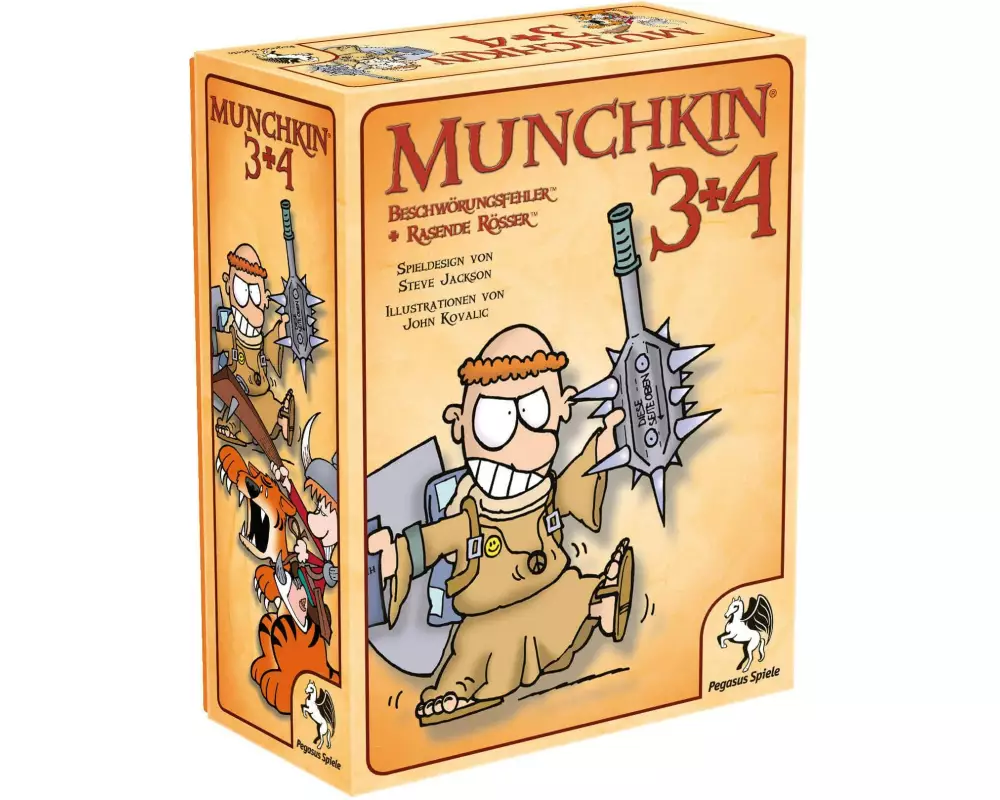 Pegasus Spiele Munchkin 3+4 (Erweiterung) -DE-