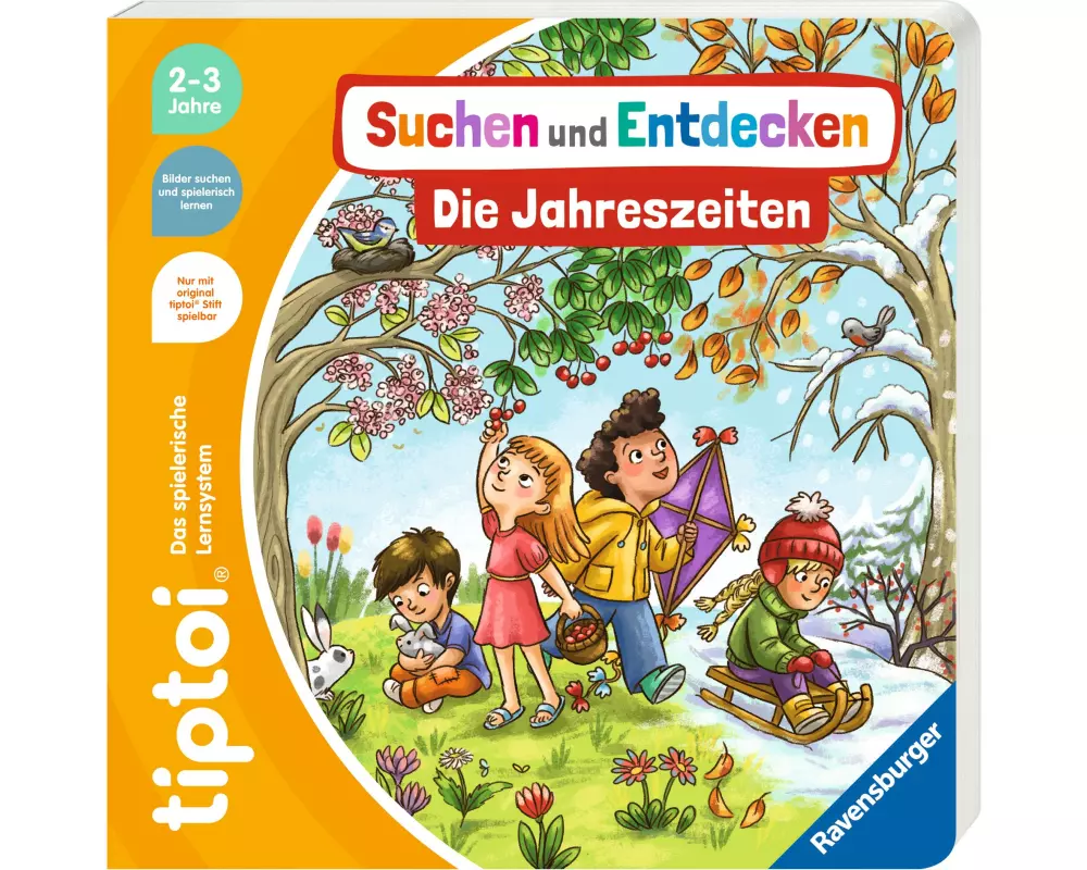 tiptoi Lernbuch Suchen und Entdecken: Die Jahreszeiten