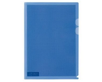 Büromaterial PLUS Datenschutz-Sichthülle A4, 5 Stück Blau