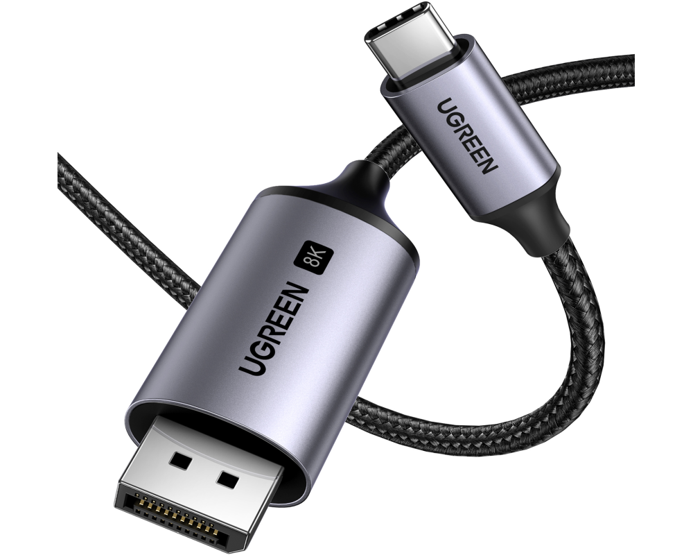 UGREEN Cable USB-C to DisplayPort 25157 BB 8K, 1m