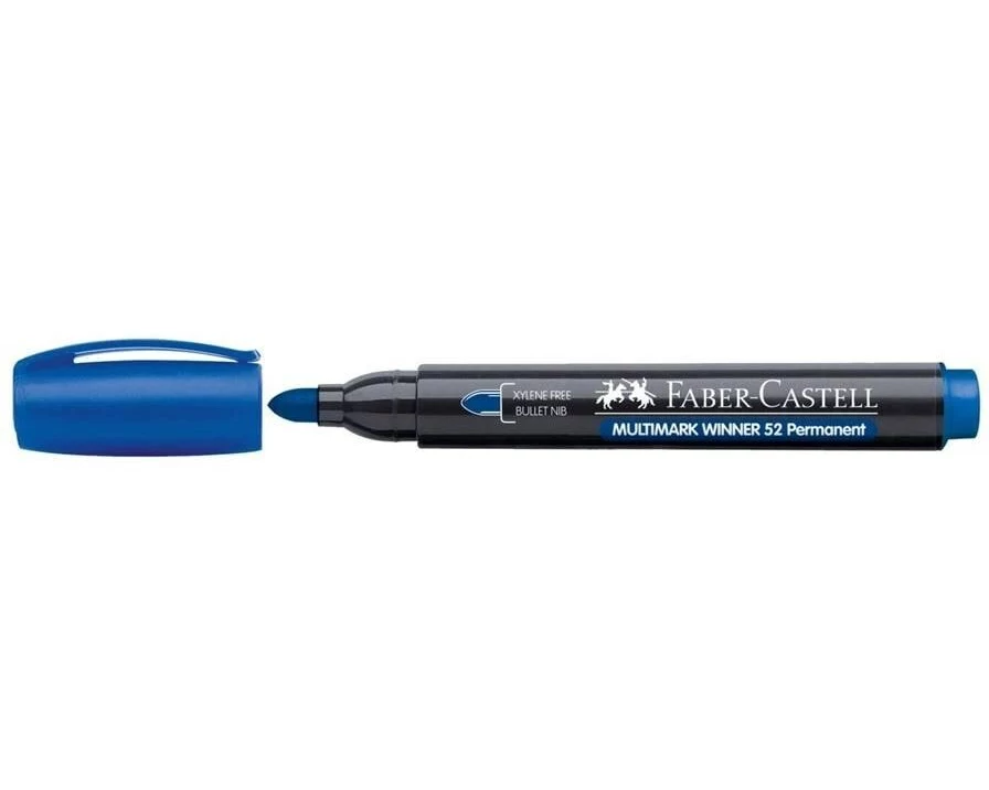 Faber-Castell Permanent-Marker Multimark Winner 52 Blau