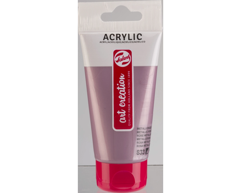 TALENS Acrylfarbe 75ml 3511833M metallicrosa 833