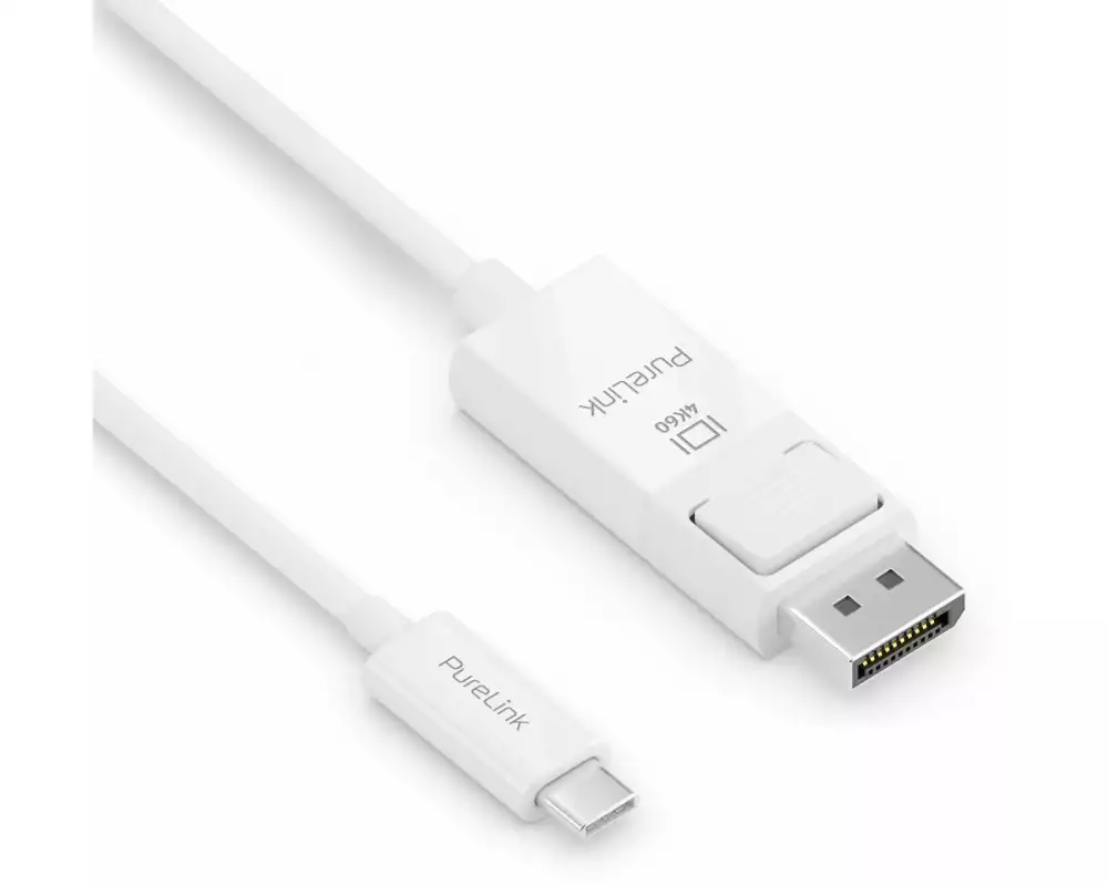 PureLink Kabel IS2220-015 USB Type-C - DisplayPort, 1.5 m, Weiss