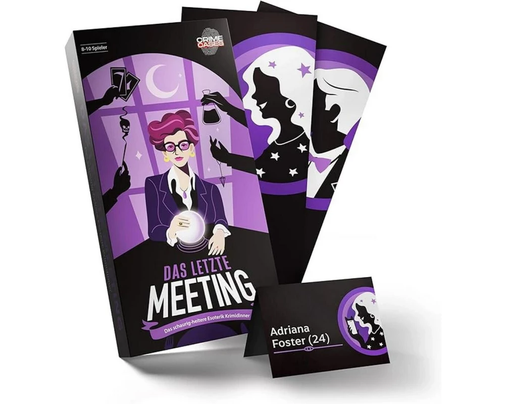 Crime Cases Partyspiel Das letzte Meeting -DE-
