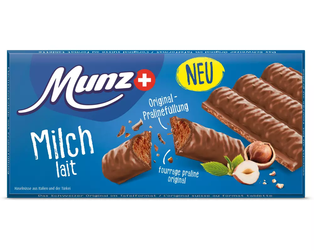 Munz Tafel Milch 100 g